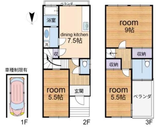 西ノ京冷泉町　一戸建